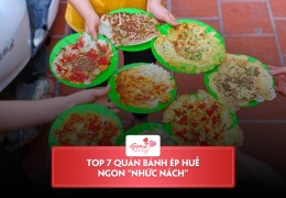 Top 7 quán bánh ép Huế ngon “nhức nách” khiến bạn quên lối về